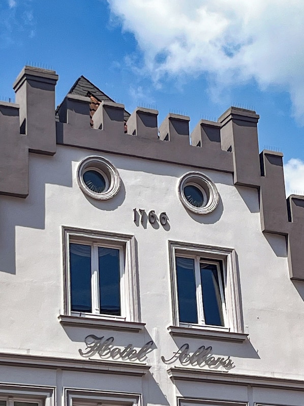 Fachada da propriedade
