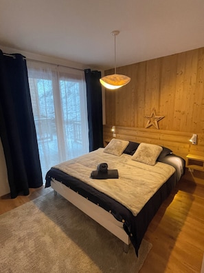 3 bedrooms, iron/ironing board, free WiFi, bed sheets - Les Chalets d'Olympe - Appt#C4 - 70m² - 7-8 people - LES ALLUES (3 VALLEES) (Les Allues)
