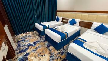 In-room safe, desk, laptop workspace, free WiFi