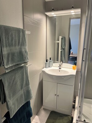 Hair dryer, toilet paper
