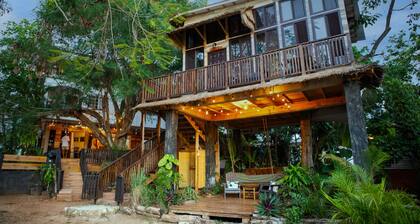 Unique Treehouse Cabin with Ocean Views on West End Negril; Romantic Escape