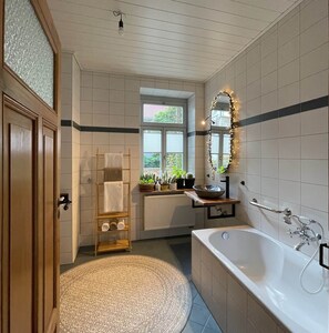 Hair dryer, towels - Cozy Rosy (Bamberg)