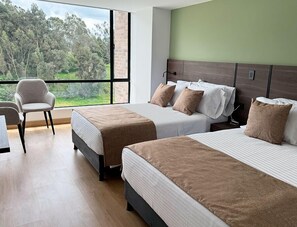 Superior Quadruple Room | In-room safe, blackout drapes, iron/ironing board, free WiFi