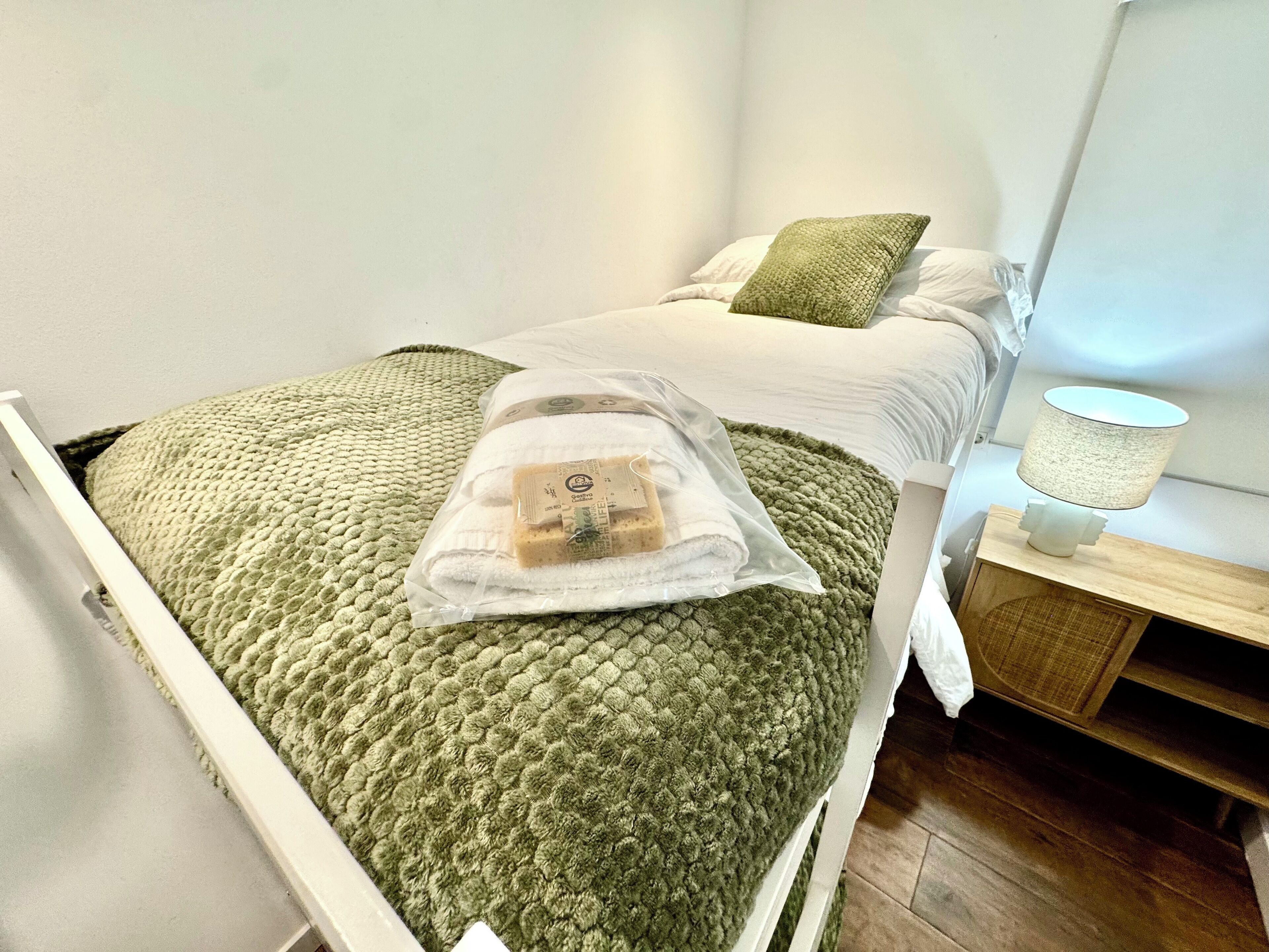 2 slaapkamers, een strijkplank/strijkijzer, reisbedje, gratis wifi