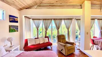 Cottage, Kitchen, Mountain View | Desk, blackout curtains, iron/ironing board, free WiFi
