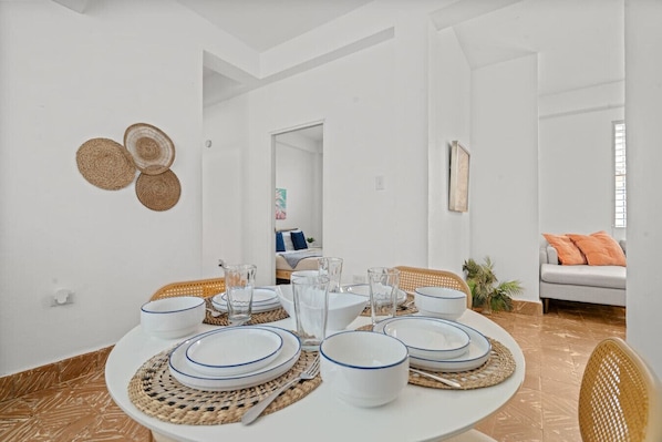 Dining - The House of Romeo | Stylish Two-Bedroom Escape (San Juan)