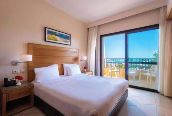 1 غرفة نوم وخدمة الإنترنت وملاءات أسرّة