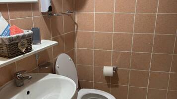 SĂšche-cheveux, serviettes fournies, savon, papier toilette