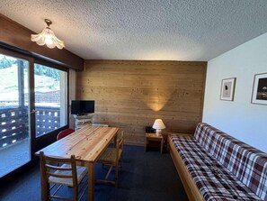 Dining - 2nd floor, balcony, tv, 17m², Auris en Oisans (Auris)