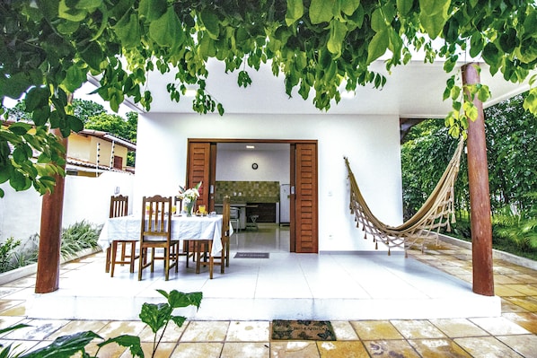 Apartamento, 1 quarto, vista para o jardim | Terraço/pátio