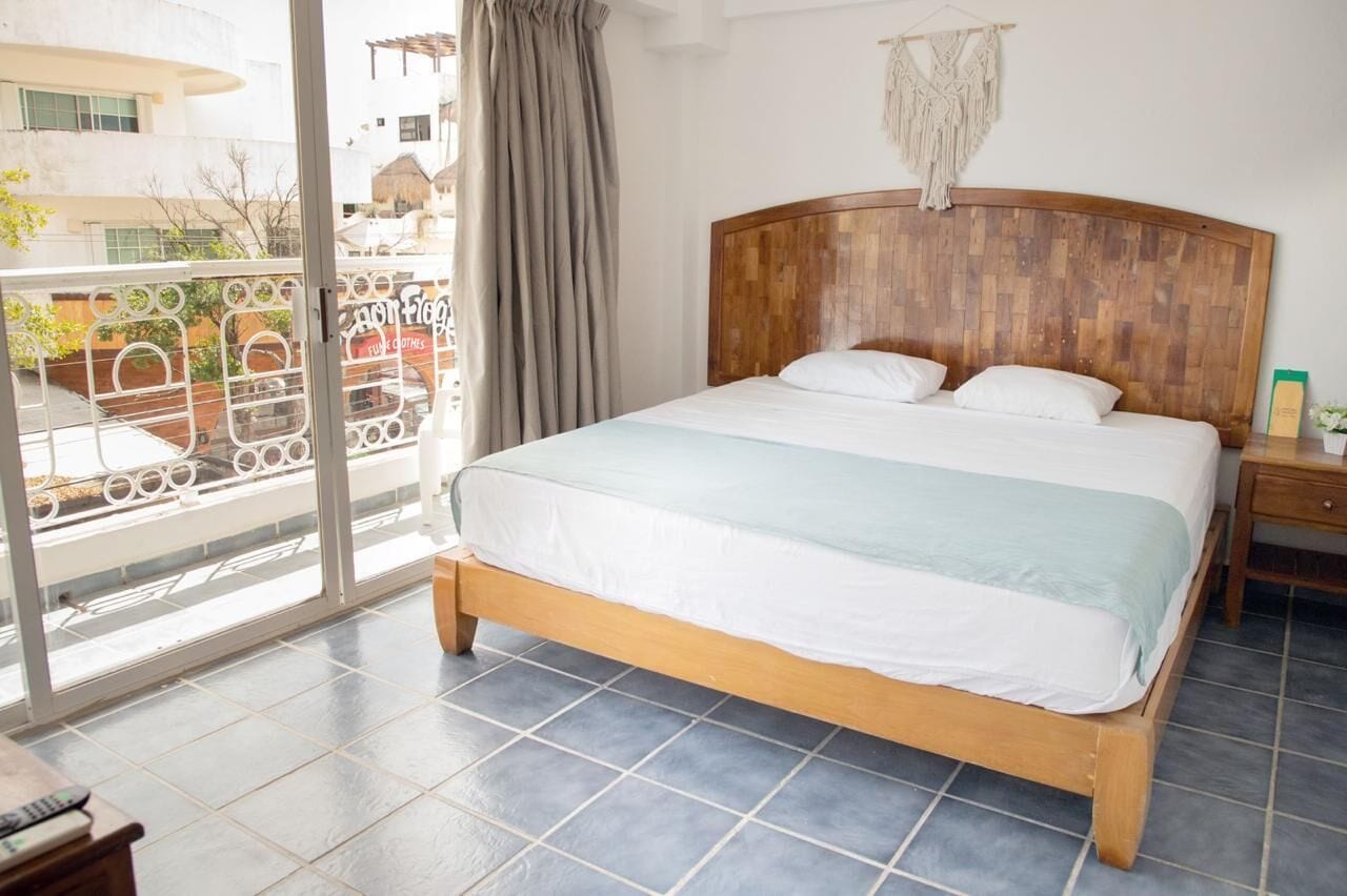 公寓, 阳台, 城市景观