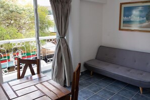 Apartment, Balcony, City View | Living area - Casa Calendario Azteca (Playa del Carmen)