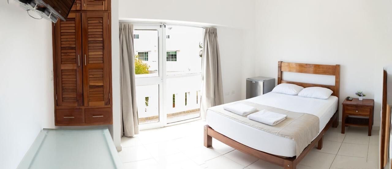 华丽双人房, 阳台, 城市景观