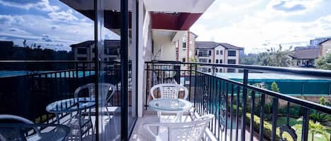 Appartement, 3 chambres, accessible aux personnes à mobilité réduite, fumeurs | Balcon