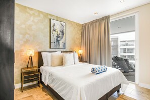 3 bedrooms, in-room safe, iron/ironing board, free WiFi