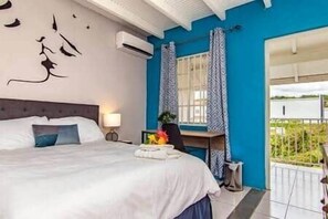 2 bedrooms, in-room safe, iron/ironing board, WiFi