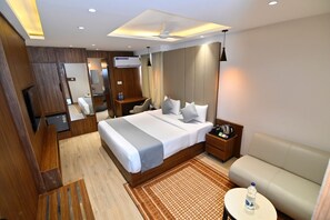 Habitación doble superior | Escritorio, espacio para trabajar con laptop y wifi gratis