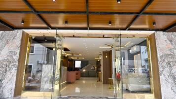 Entrada de la propiedad