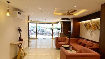 Sala de estar en el lobby
