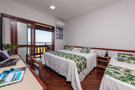 高级套房, 海滩景观 | 遮光窗帘、隔音、免费 WiFi