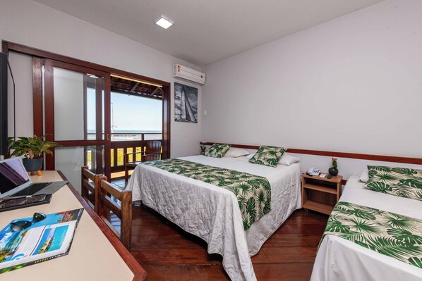 Superior Suite, Beach View | Blackout drapes, soundproofing, free WiFi