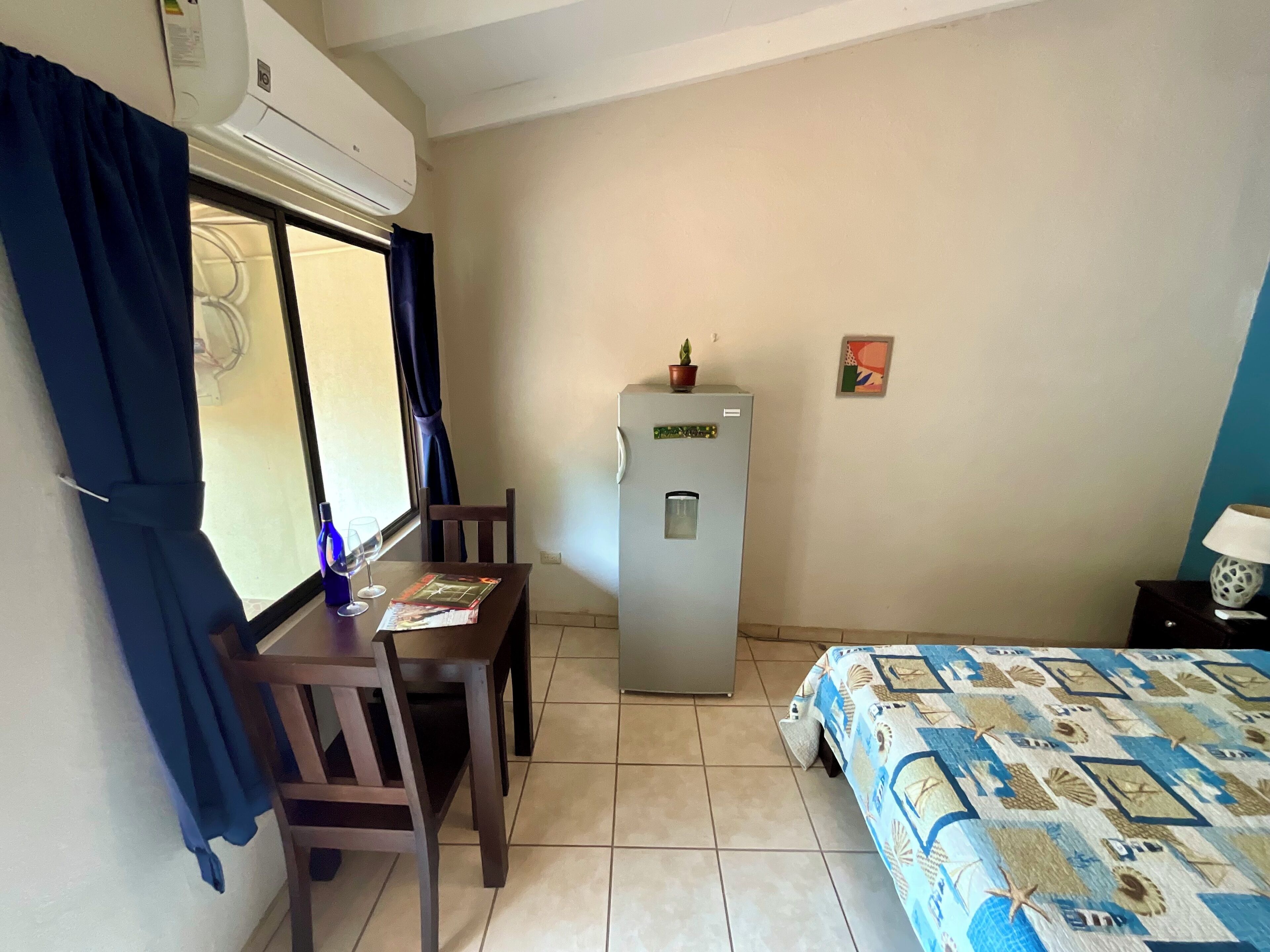 Double Room, Patio, Courtyard View | Blackout drapes, iron/ironing board, free WiFi