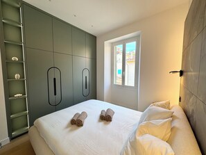 2 habitaciones, tabla de planchar con plancha y wifi gratis 