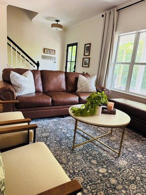 Smart-TV, peis og stereoanlegg