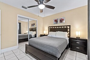 1 chambre, fer et planche à repasser, Wi-Fi, draps fournis