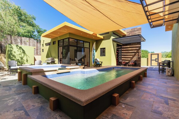 Pool - 5BR/5B bath Los Barriles Retreat w/ Pool, Hot Tub & Sea of Cortez Views (Buenos Aires)