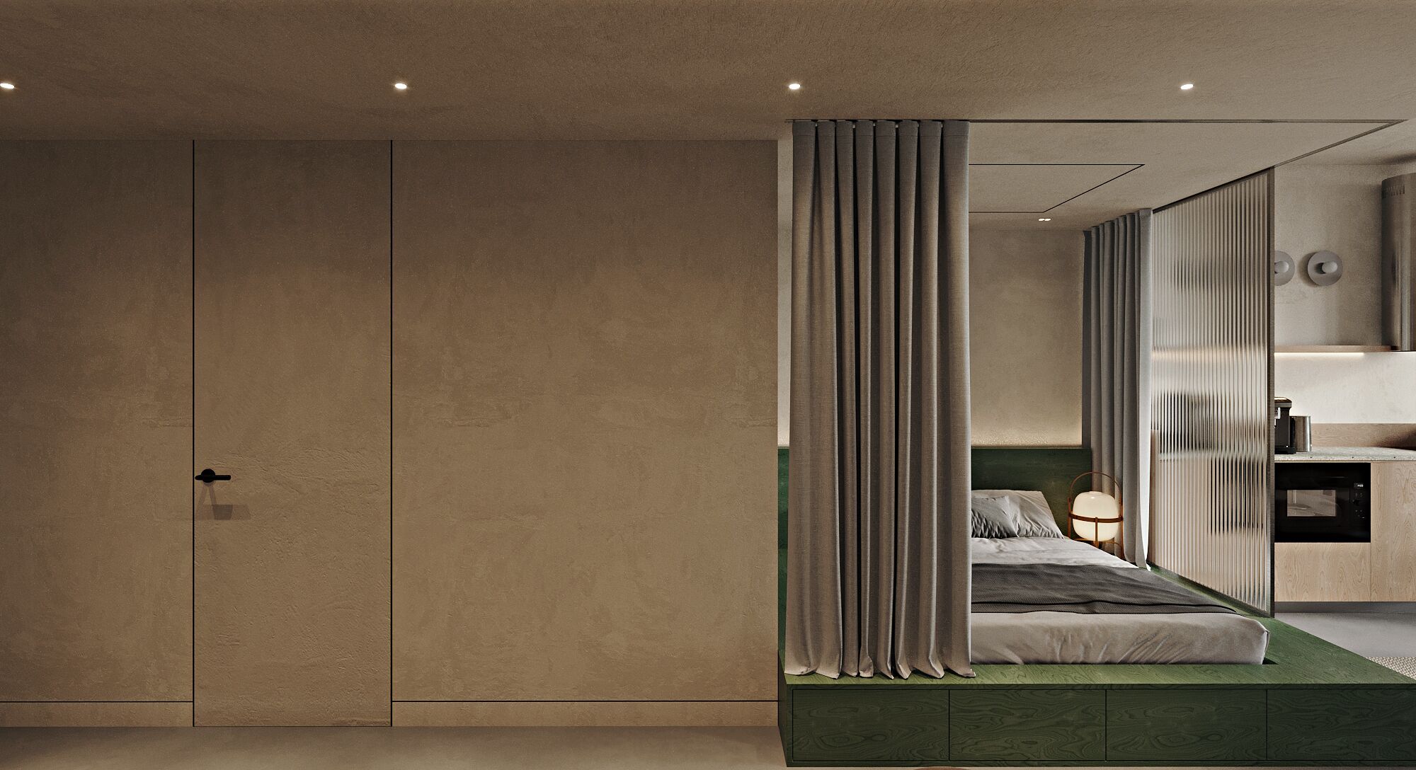 Comfort Room, 1 Double Bed, City View