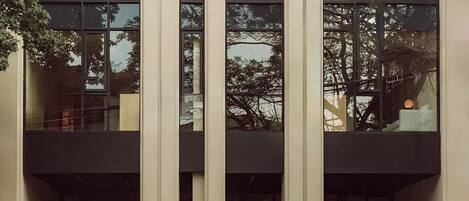 Façade de l’hébergement