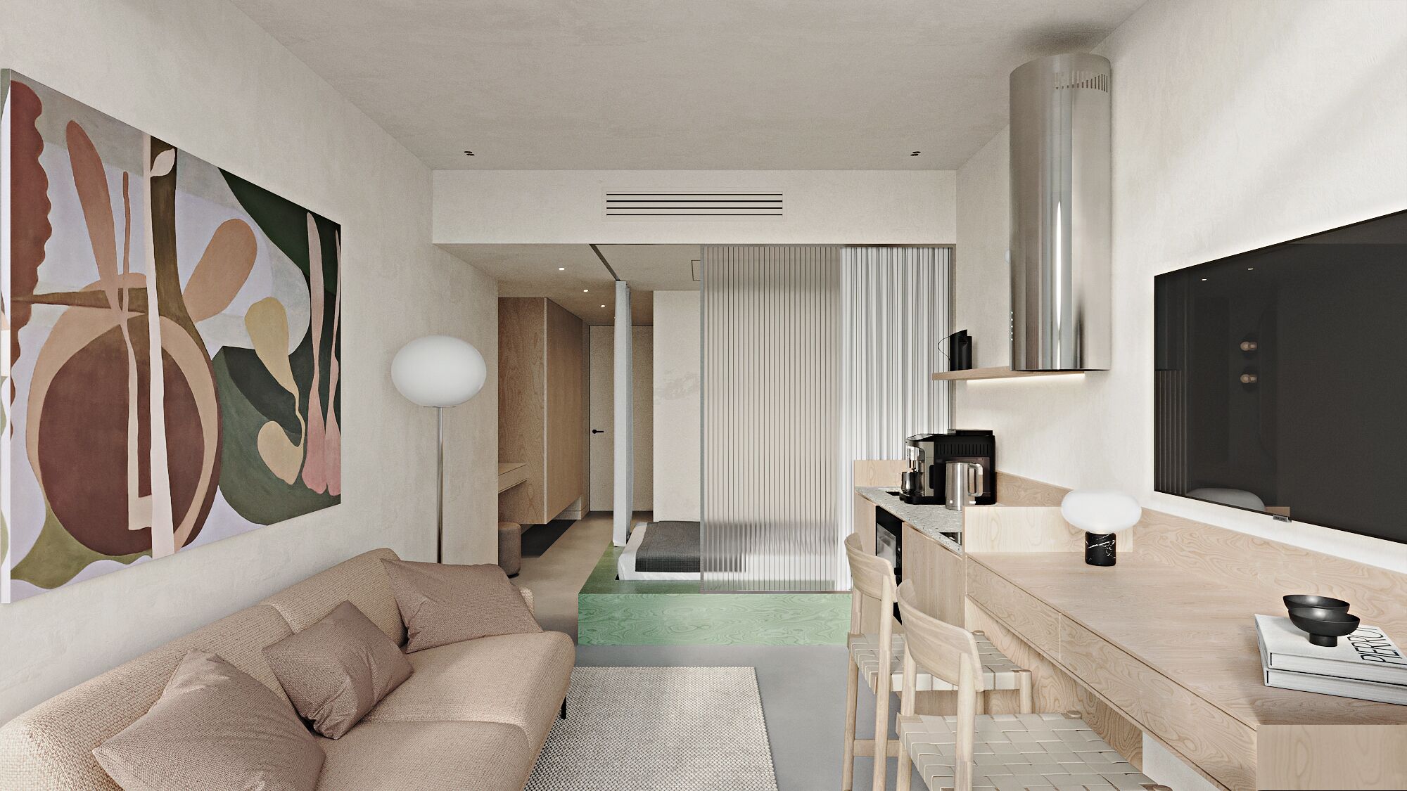 Comfort Room, 1 Double Bed, City View