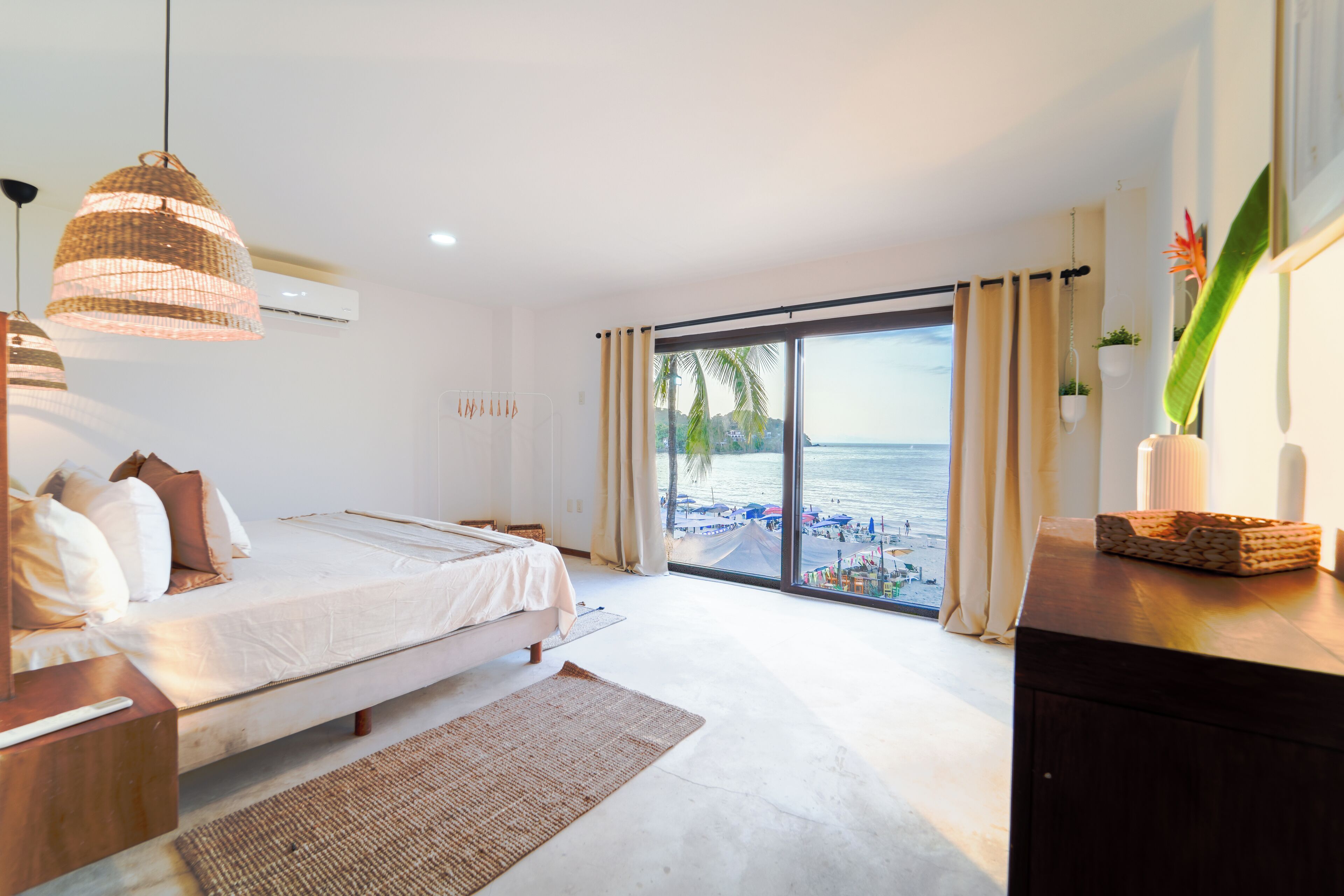 Panoramic Studio Suite, Ocean View | Egyptian cotton sheets, premium bedding, desk, laptop workspace
