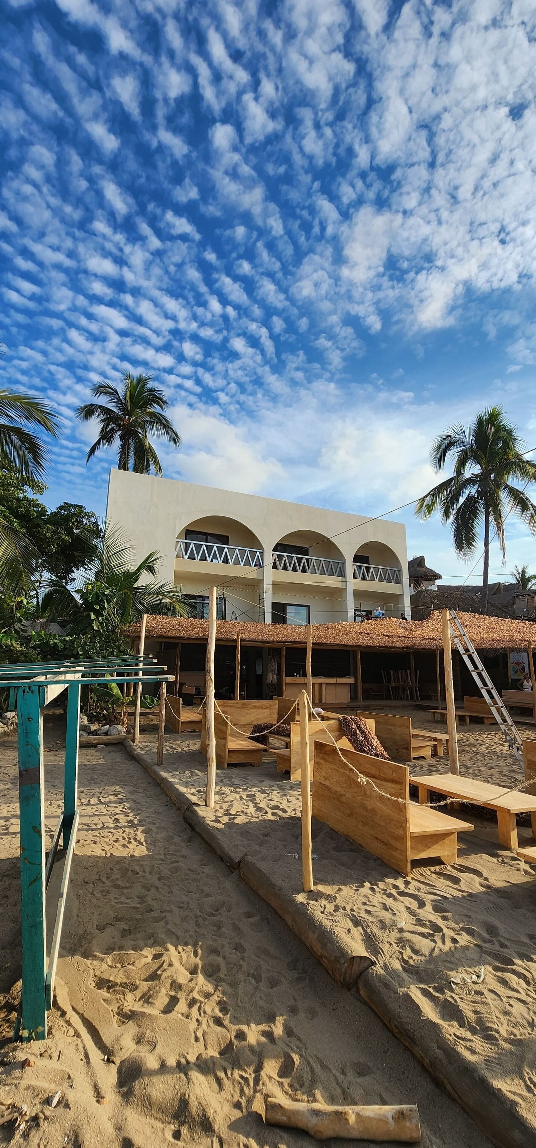 Lunch, dinner served; Mexican cuisine, beach views 