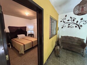 Basic Double or Twin Room, Mountain View | Bathroom | Shower, towels, soap, shampoo
