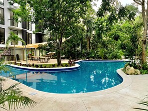 Outdoor pool