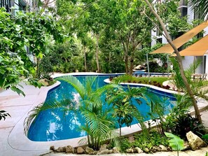 Outdoor pool