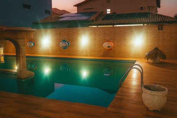 Alberca al aire libre 