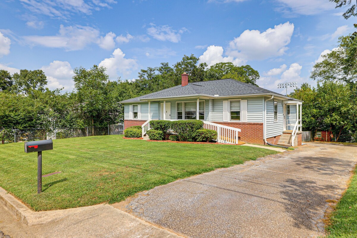 Photo 24 of Families Welcome, Fenced Yard: Inviting Greer Home