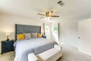 3 habitaciones, tabla de planchar con plancha y acceso a internet 
