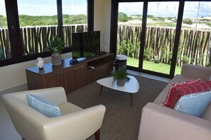 Living area - Villa Braizinha Beach House (Trairi)