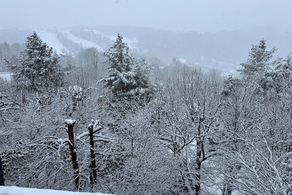 Vue depuis l’hébergement