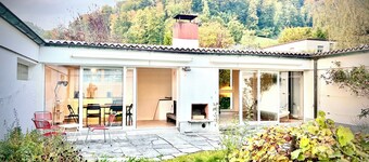 Atrium-Haus mit Garten, 5 Betten und Parkplatz (15 Minuten von Zürich entfernt)