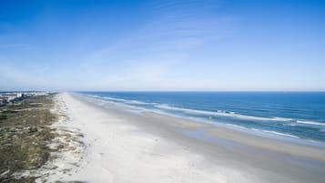 Vlak bij het strand