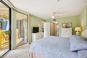 Apartment, Mehrere Betten, Whirlpool, Meerblick (Hibiscus D203) | 2 Schlafzimmer, kostenloses WLAN