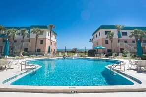 Pool - Oceanfront Luxury: 2BR Condo + Pool in St.aug (St. Augustine)