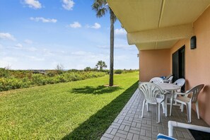 Condo, Multiple Beds, Patio, Ocean View (Sea Haven 115) | Outdoor dining