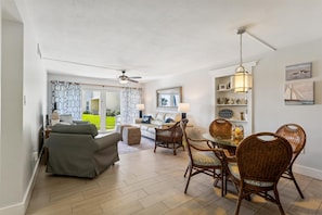 Condo, Multiple Beds, Patio, Ocean View (Coquina A101) | Living area