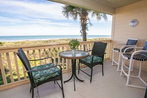 Condo, Multiple Beds, Patio, Ocean View (Sea Haven 113) | Outdoor dining